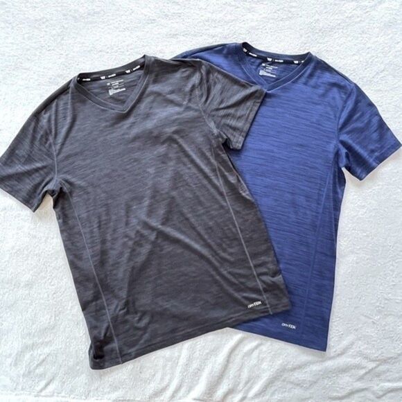 Tek Gear Dry Tek V-Neck Performance T-Shirt Bundle, Small - Picture 2 of 7